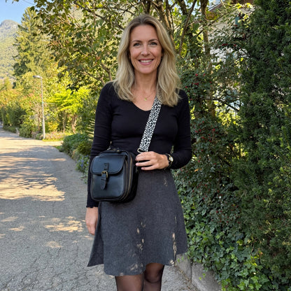 HERBSTBEGINN-AKTION – ROVIANA Umhängetasche + GRATIS Extra-Tragegurt + Überraschungsgeschenk